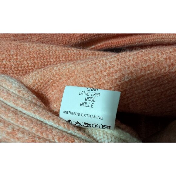 Maria Di Ripabianca Wool Cardigan Floral Sweater Bead Tie Front Women's 6 Italy - Picture 9 of 11